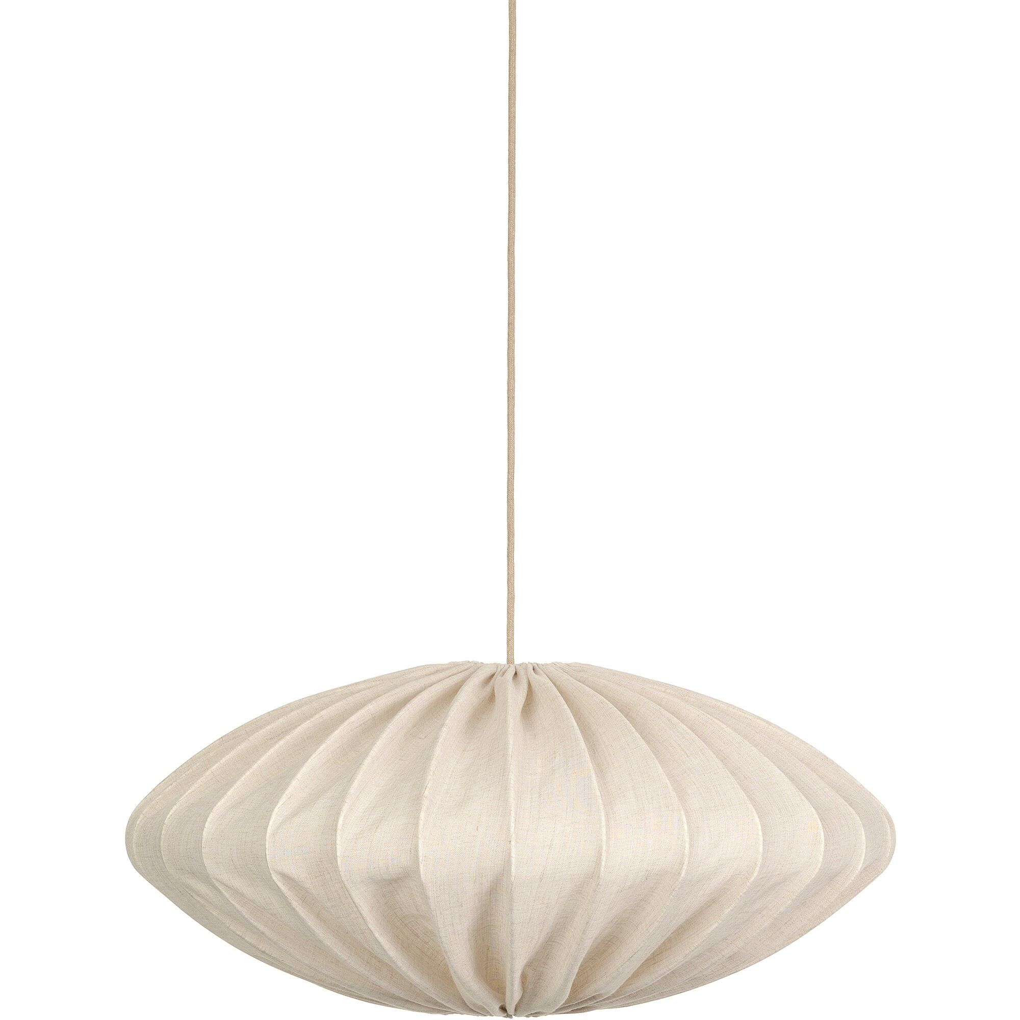 Produktfoto för Watt & Veke Ellipse taklampa, 80 cm, linne, natural