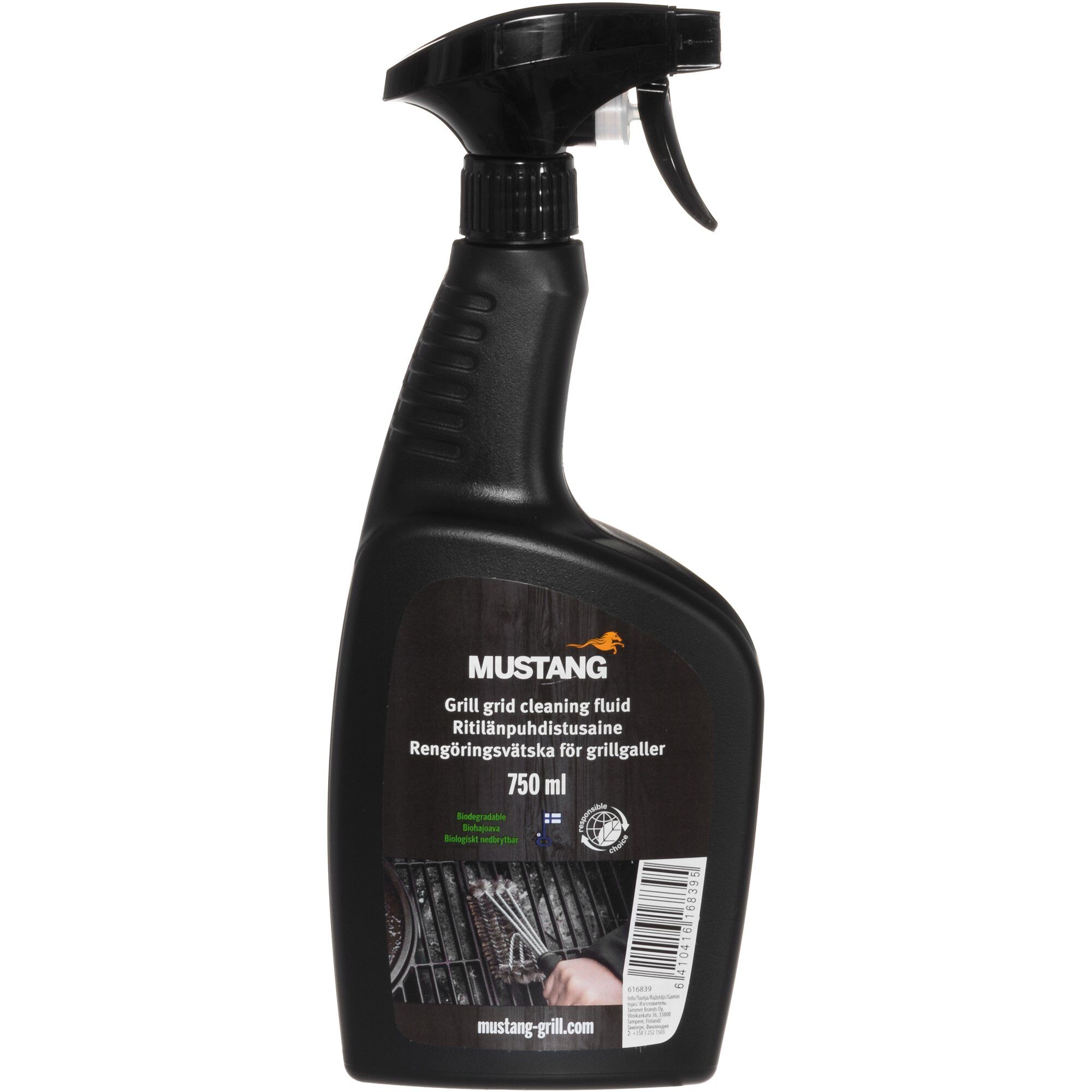 Mustang Rengöringsvätska för grillgaller, 750 ml