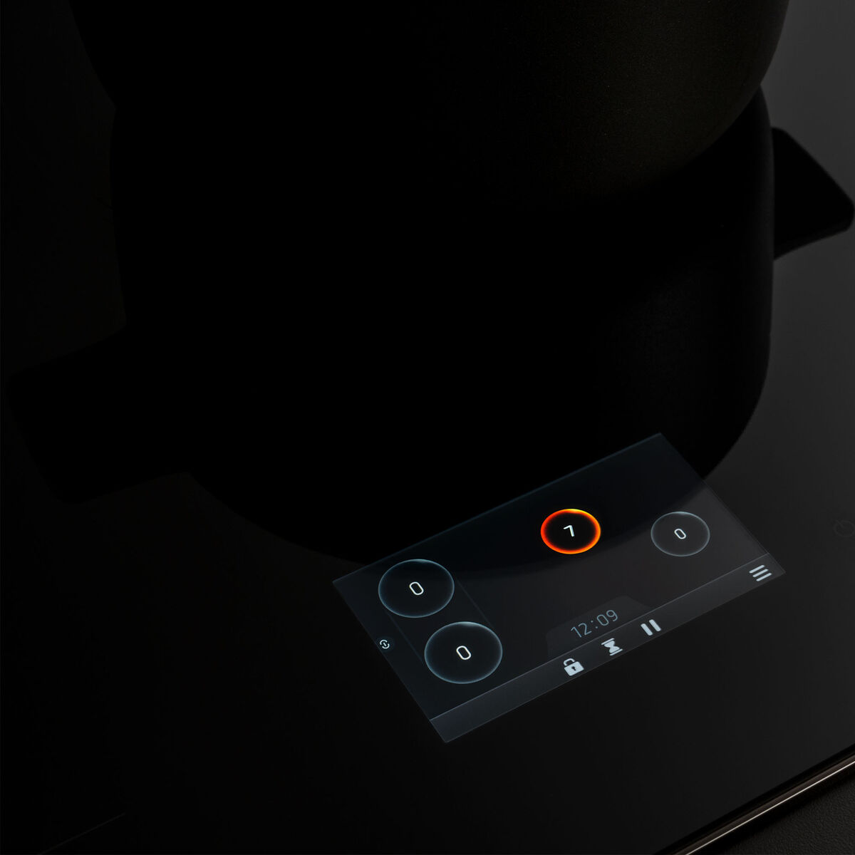 P905I1M37GT Super-Premium induksjonstopp 90 cm med gullramme, 5 soner