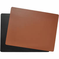 Quadro bordstablett, 39 x 35 cm, svart/brun