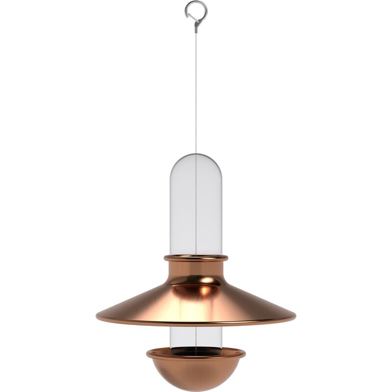 De Luxe fuglefoderautomat, kobber