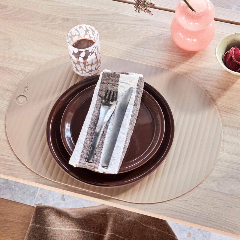 Yuka middagstallerken, pakke med 2, dark