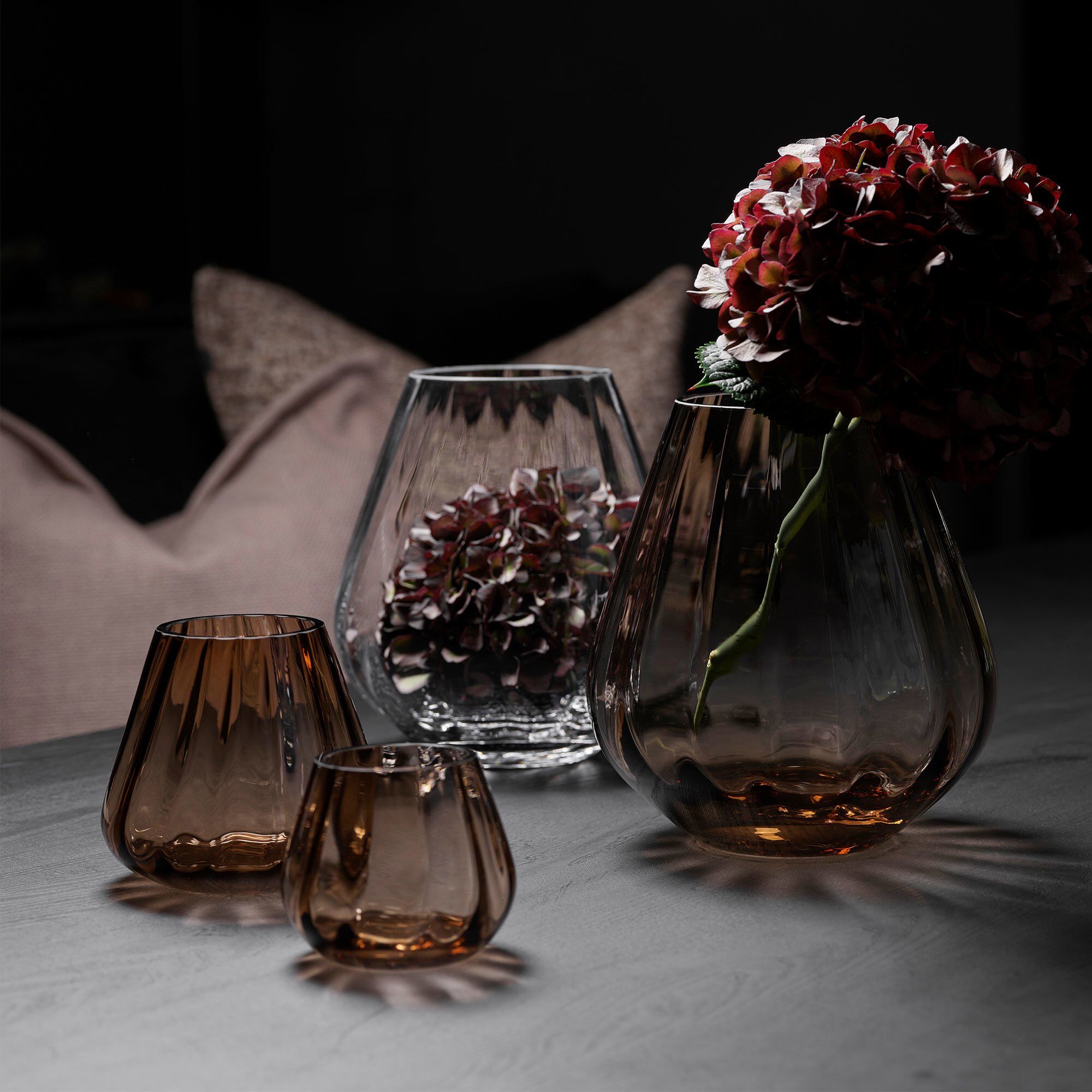 Alternativ bild 1 för Magnor - Rocks ljuslykta XO 8,5 cm topaz