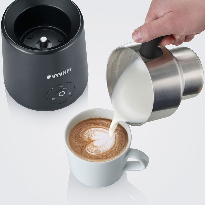 Spuma Lite mælkeskummer 400 ml, sort