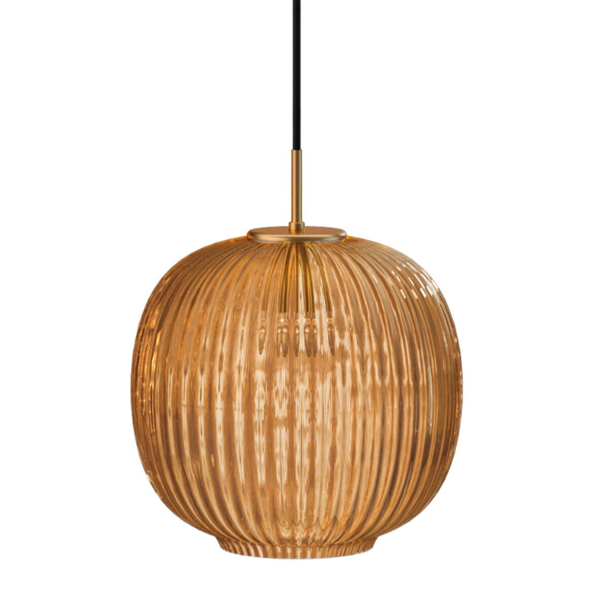 Vibra taklampe 26 cm, amber