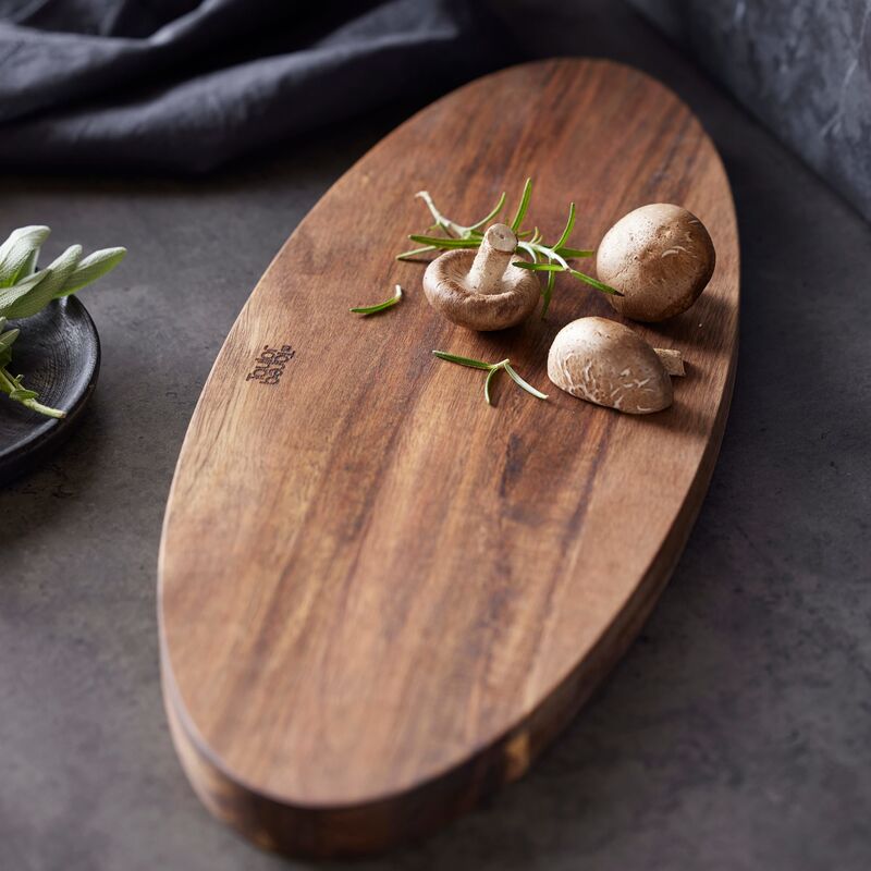 Tarragon ovalt serveringsbrett, 55x20x2,5 cm