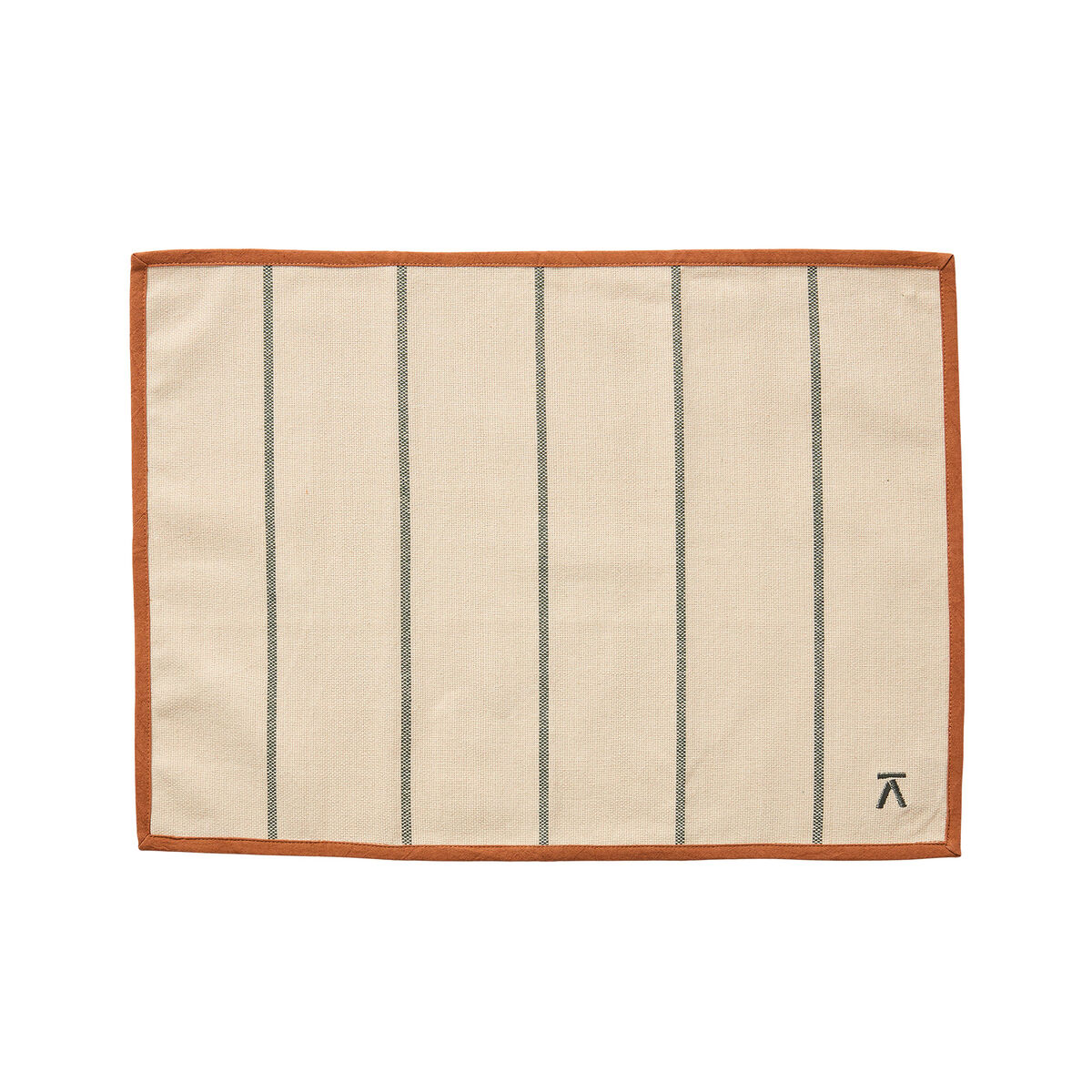 Bordbrikke 50 × 36 cm, grønn/brun