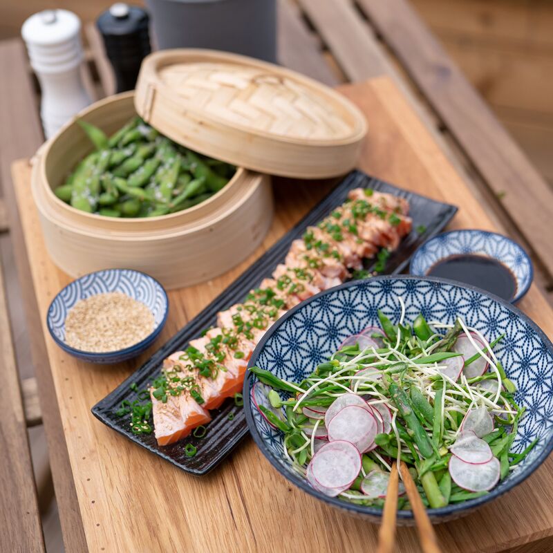 Nippon Blue skål 21 cm. 4 stk.