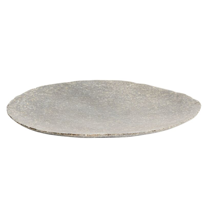 Valley lautanen 28 cm, harmaa/luonnonvärinen