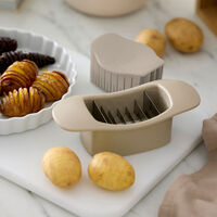 Classic Hasselback-skjærer, humus