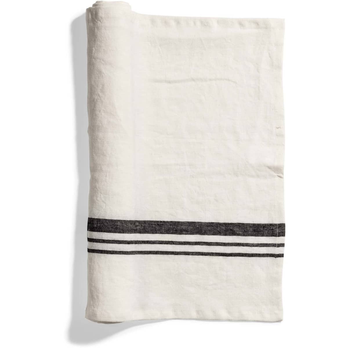 Bordløper LIFT i lin, stripe, Off White