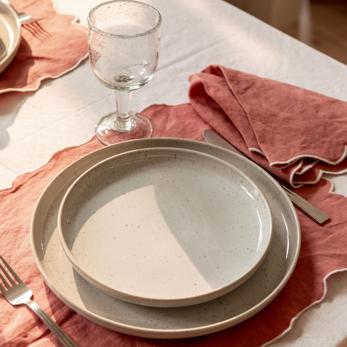 BON tallrik 28 cm, steam