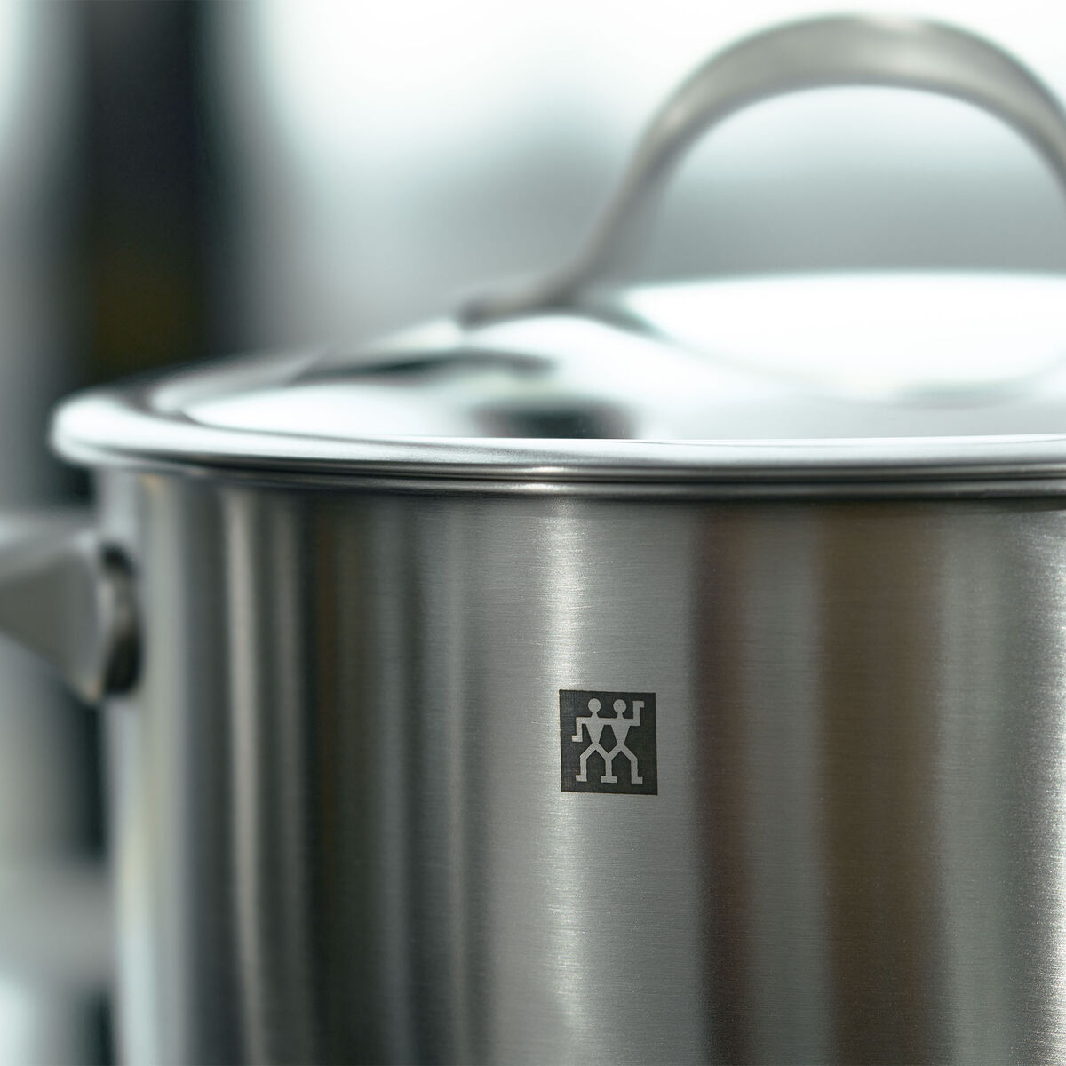 Essence gryde- og kasserollesæt, 4 dele + 3 låg, rustfrit stål