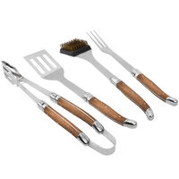 Grillsæt i aluminiumskuffert 4 dele, ek