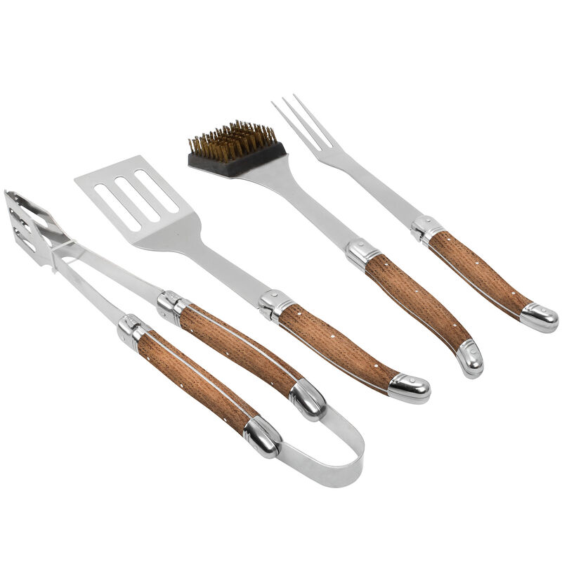 Grillsæt i aluminiumskuffert 4 dele, ek