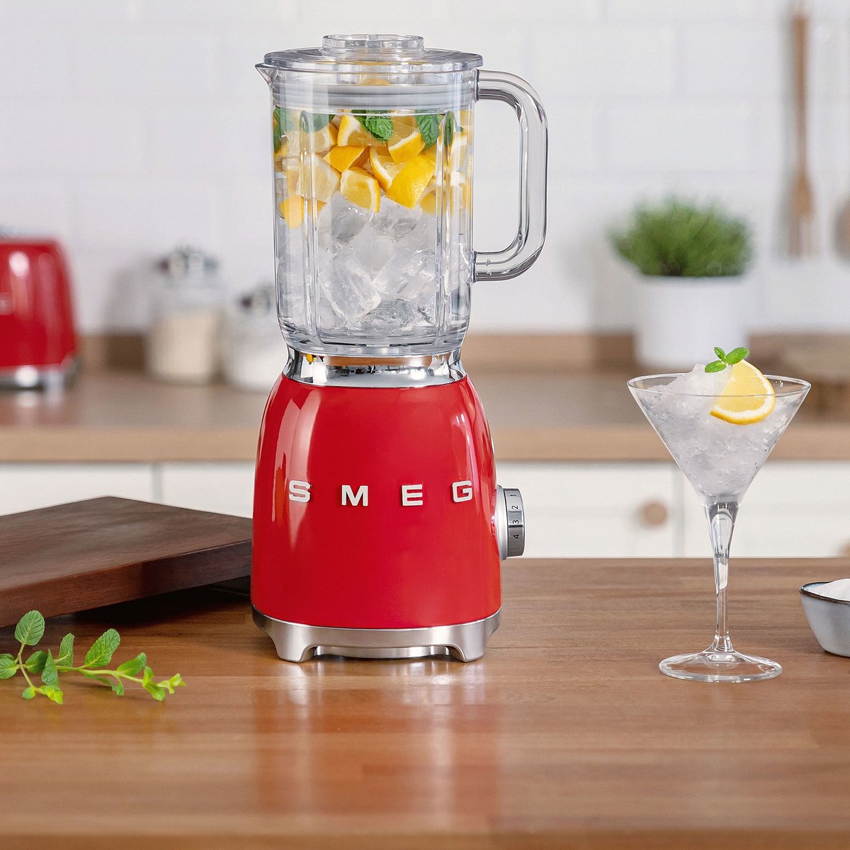 Tritan Renew blender 1,5 liter, röd