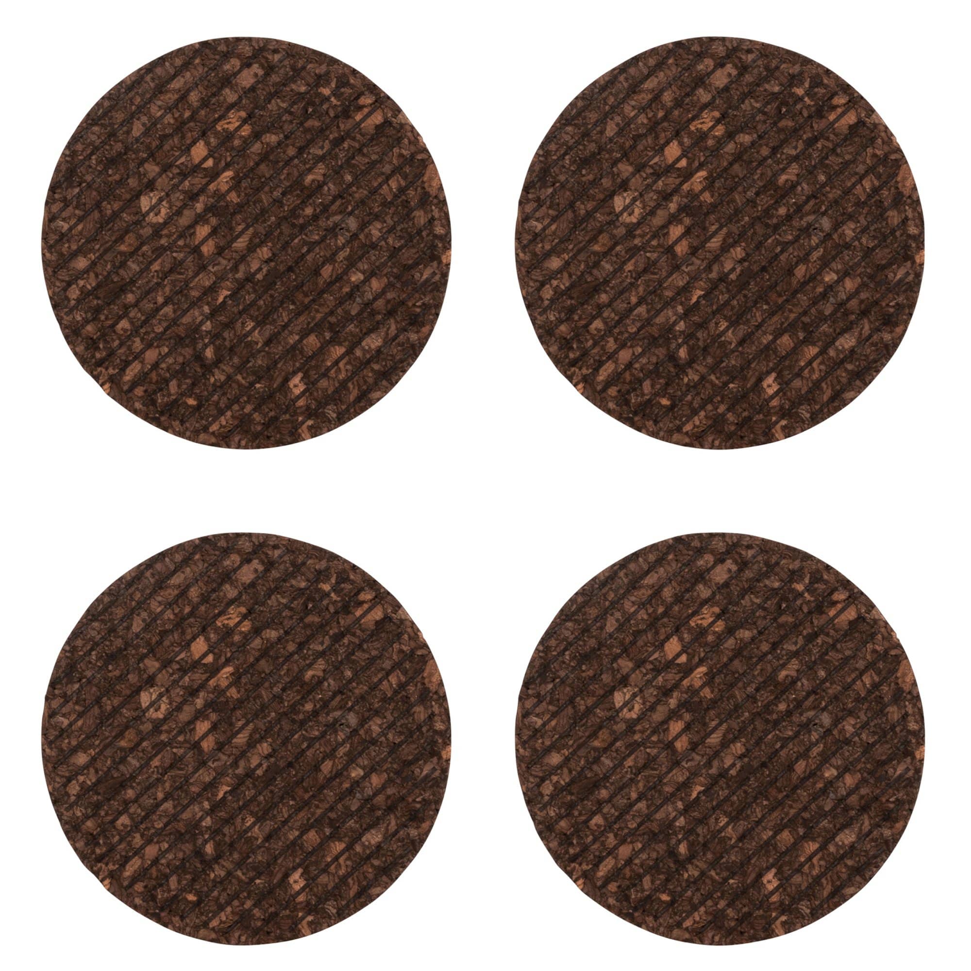 Produktfoto för Sagaform Dante glasunderlägg i kork 4-pack