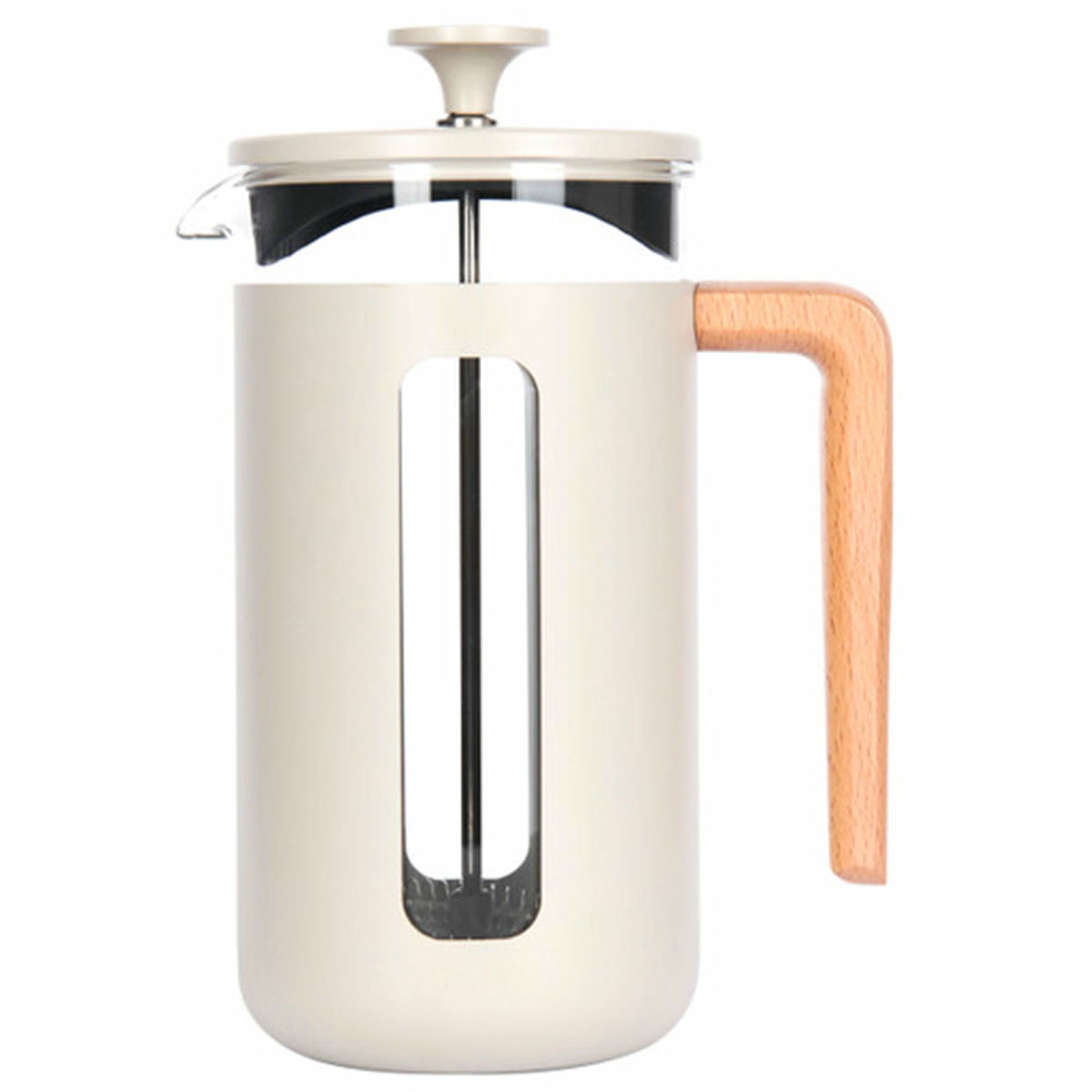 La Cafetière Pisa Stempelkande 8 kopper, latte
