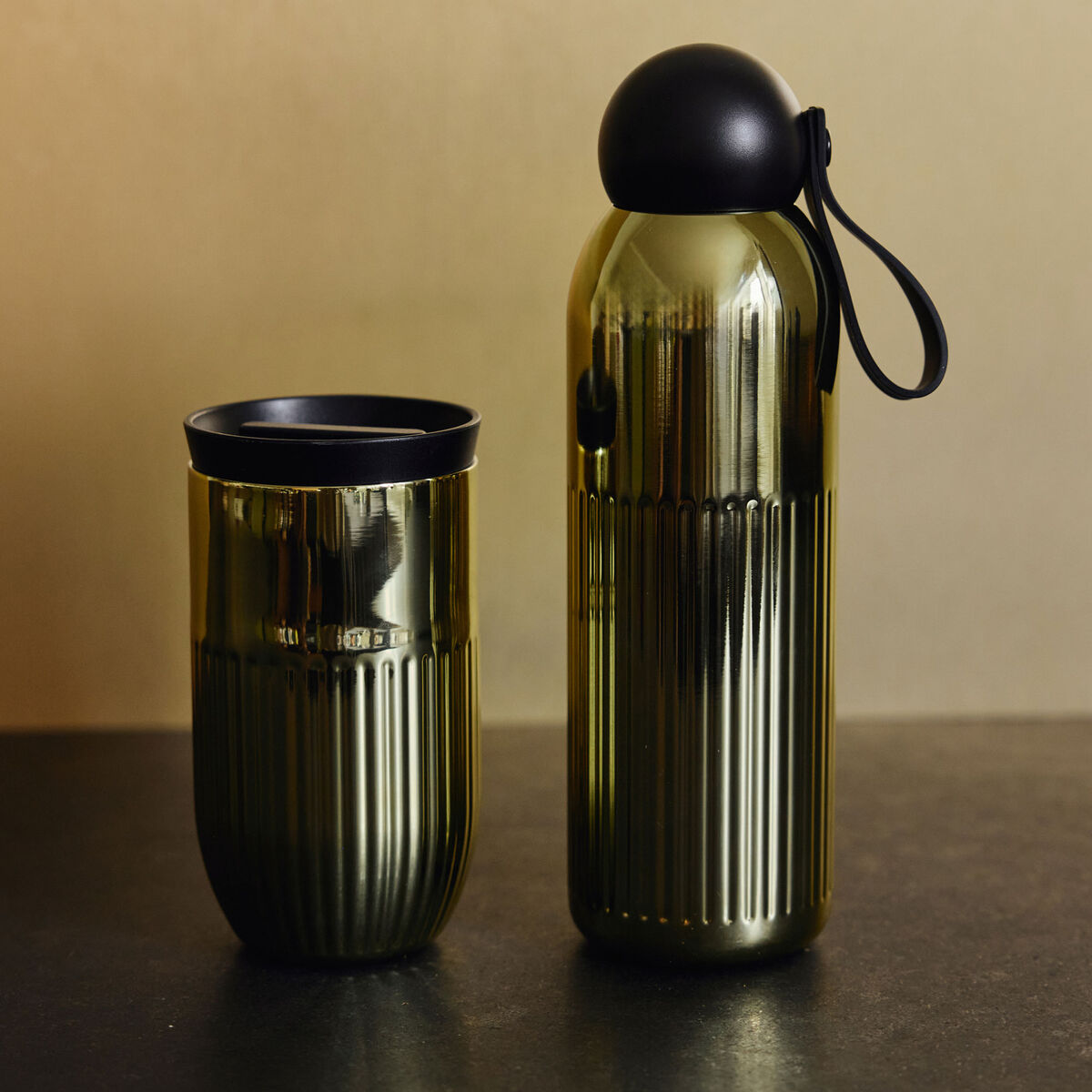 Tekla termosflaska 50 cl, guld krom