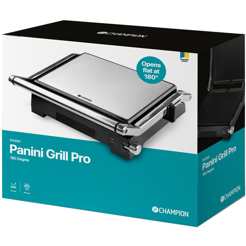 Pro paninigrill 2-in-1 med PG300 bordsgrill