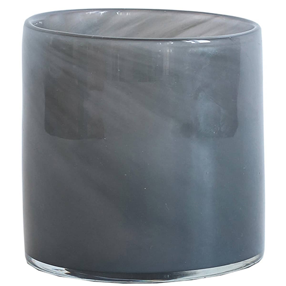 Lyric ljuslykta, dark grey, extra small