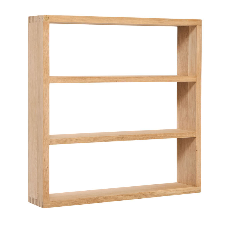 Sector hylle 50 × 50 cm, eik