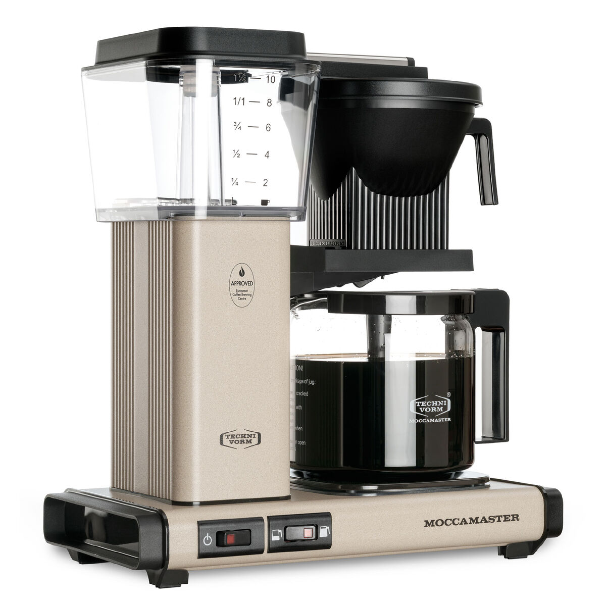 Moccamaster Optio Kaffebrygger Sand Stone