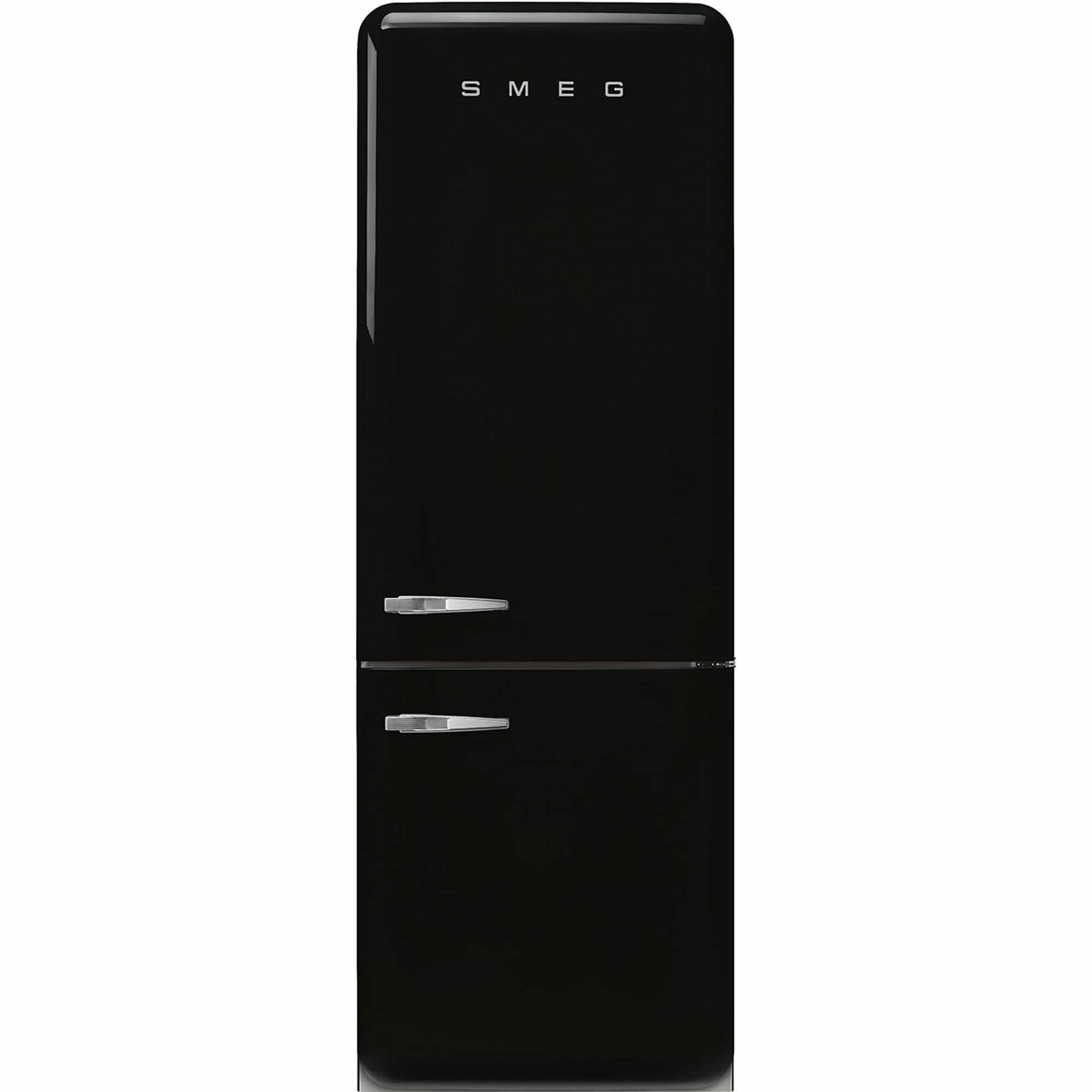 Smeg FAB38RBL6 högerhängd kyl/frys 70 cm, svart