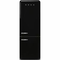 Smeg FAB38RBL6 högerhängd kyl/frys 70 cm, svart