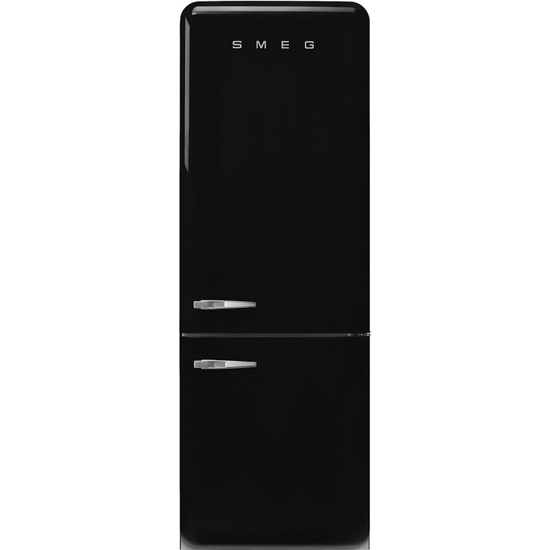 Smeg FAB38RBL6 venstrehængt køle/fryser 70 cm, sort
