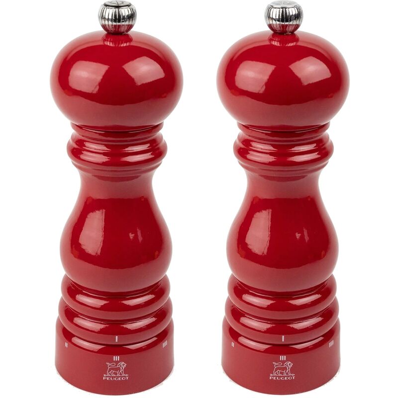 U'Select salt- och pepparkvarn, poppy red