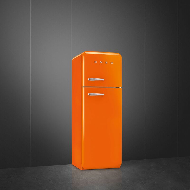 Smeg FAB30ROR6 Køleskab/Fryser 172cm Højrehængt Orange