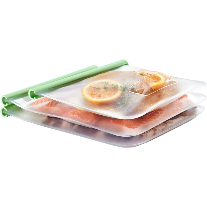 Återanvändningsbar kyl & fryspåse, set med 3 st