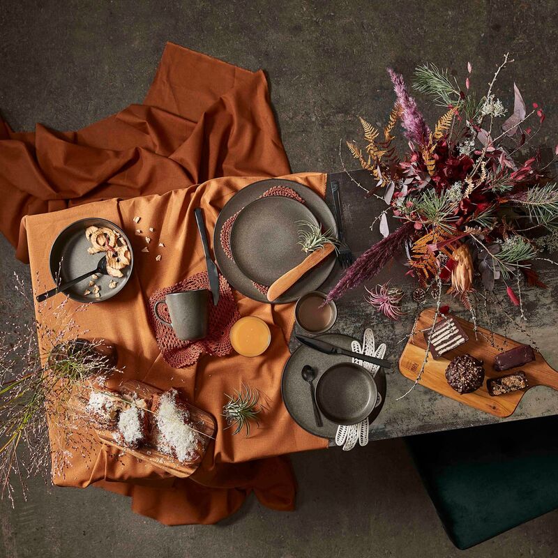 RAW ruokalautanen, metsän ruskea