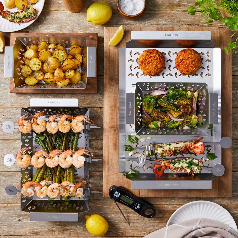 BBQ+ grillspett 5-pack, rostfritt stål