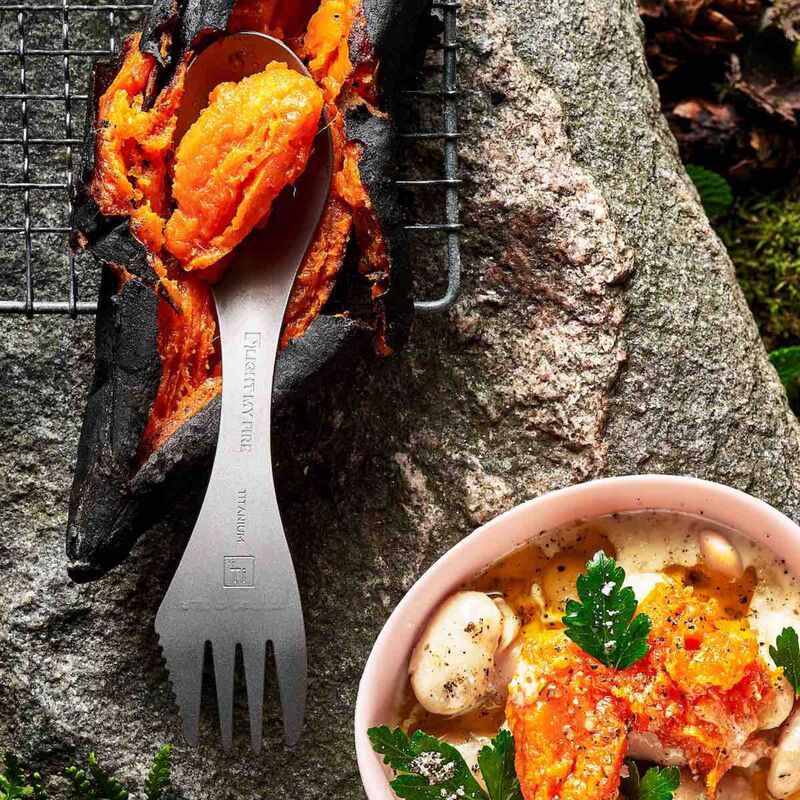 Spork Kit i titanium