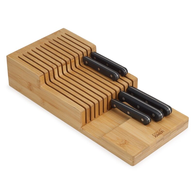 DrawerStore knivopbevaring til skuffe, bambus