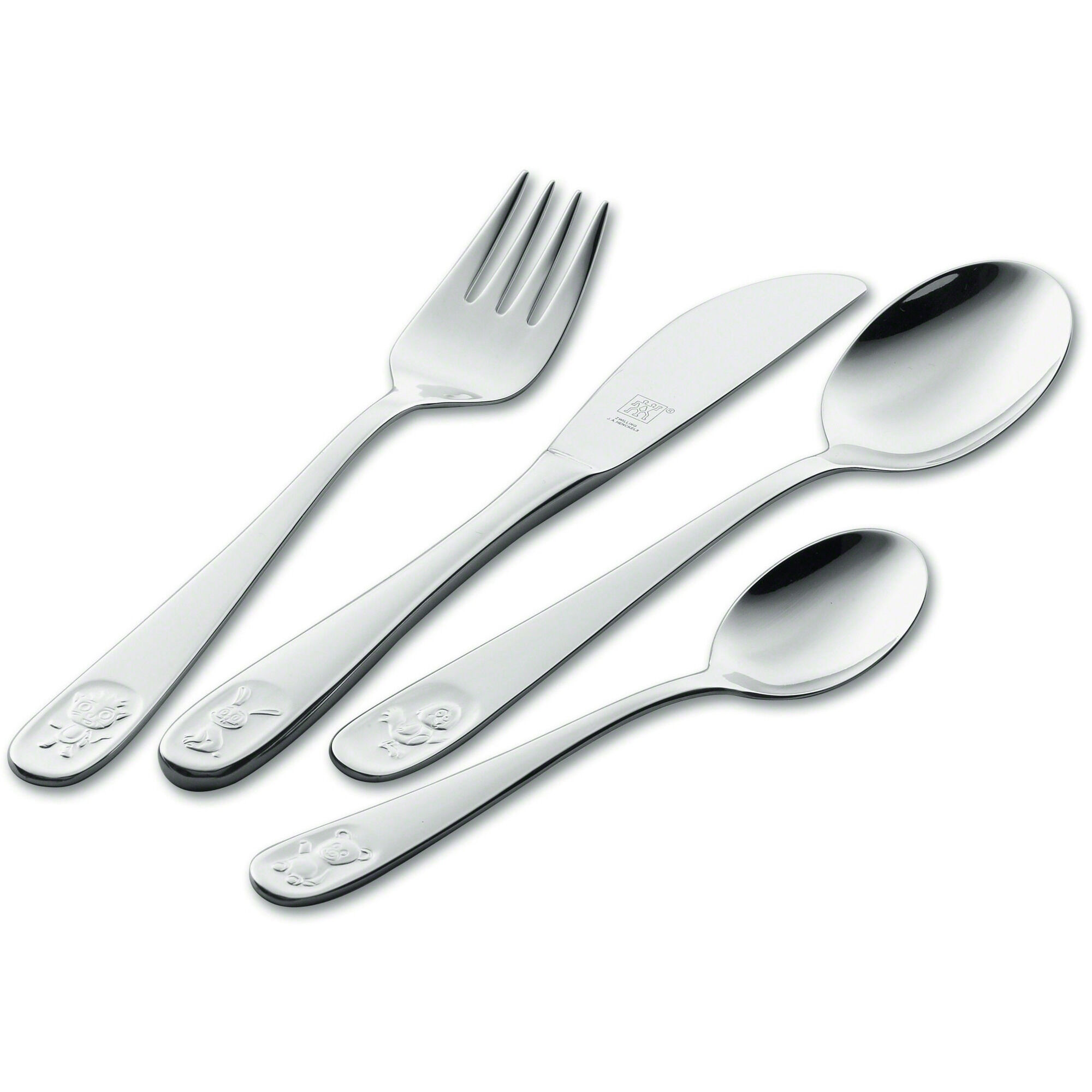 Zwilling Zwilling Twin kids BINO barnebestikk 4 deler Rustfritt stål