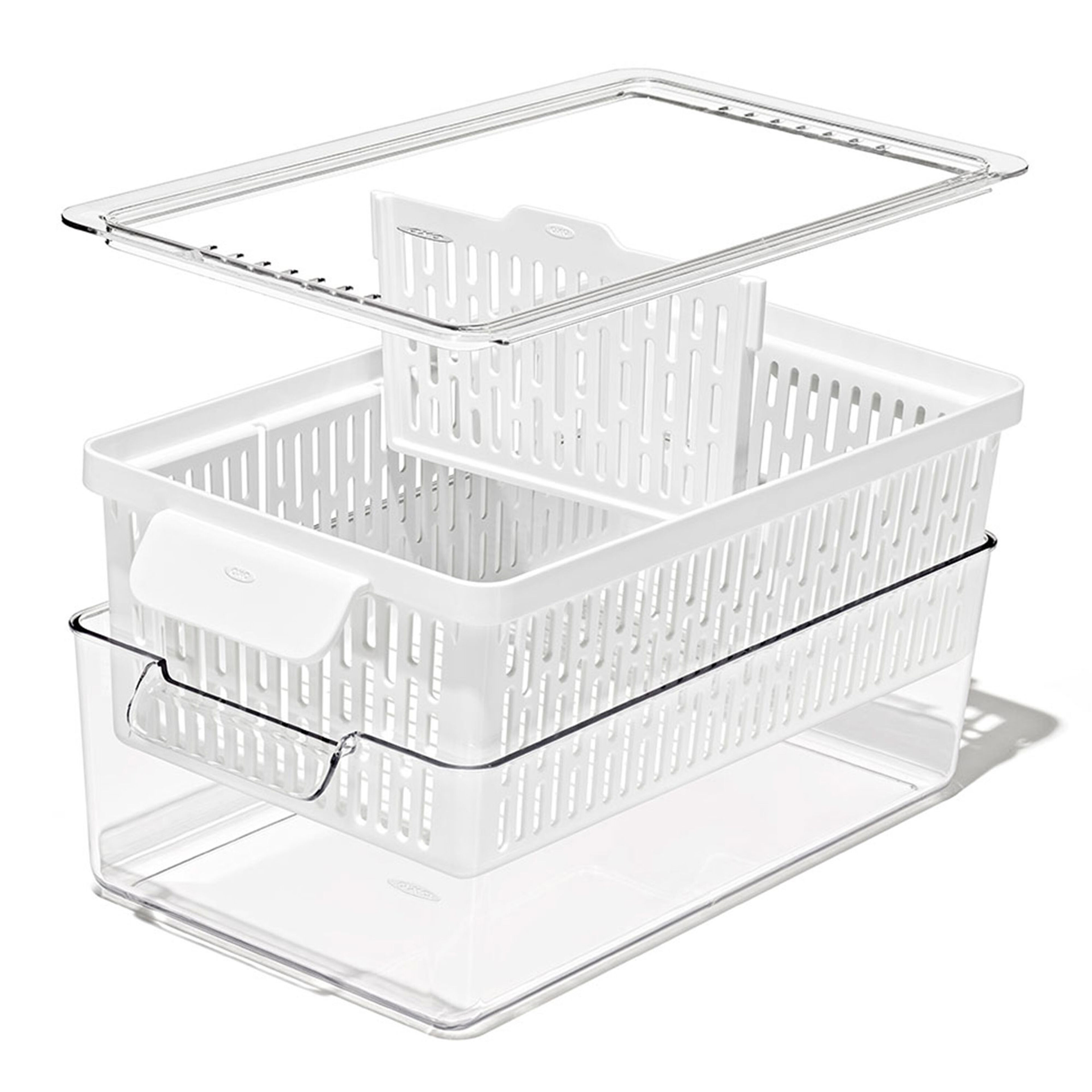 OXO Produce Saver vihannesastia (keskikokoinen)