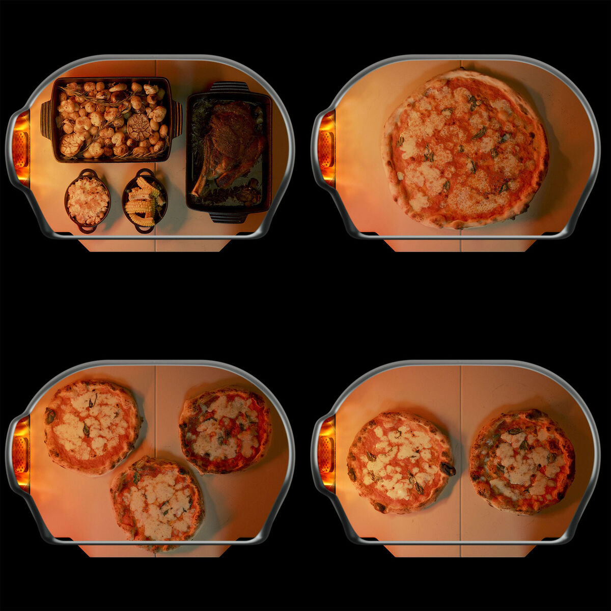 Dome Gen 2 XL pizzaugn, benvit