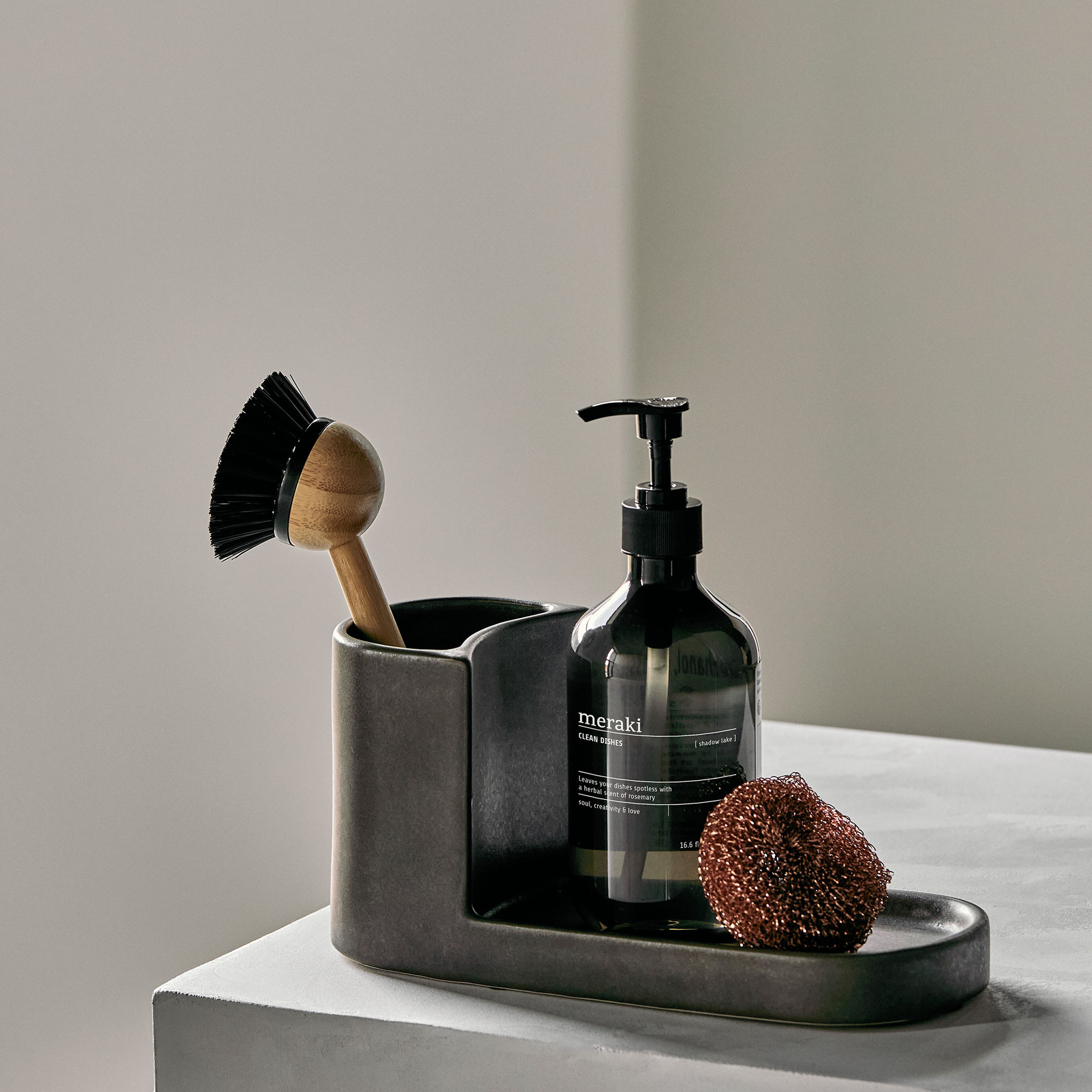 Meraki MKDatura Oppbevaring XL Børste Og Såpe