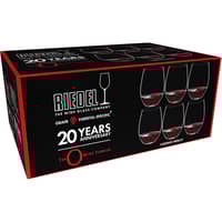 O Wine Tumbler Cabernet/Merlot vinglas 6-pack 20-årsjubileum