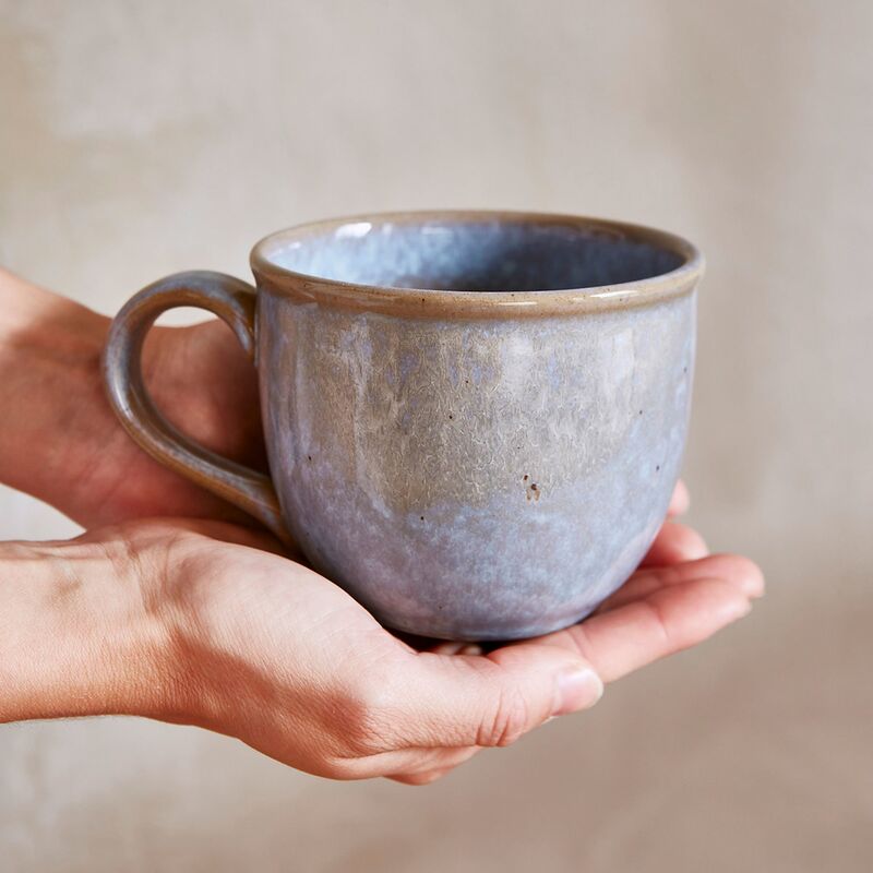 Minerals krus 30 cl, aquamarine, 4 stk.