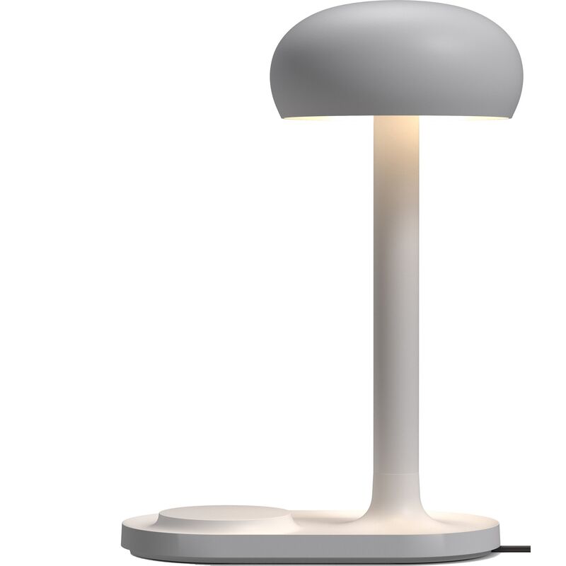 Emendo lampe med Qi trådløs oplader, cloud