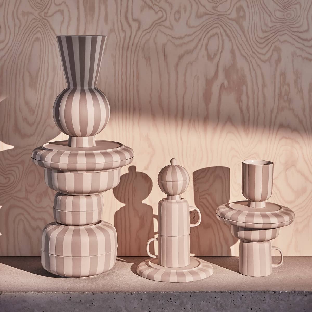 Toppu mugg, clay