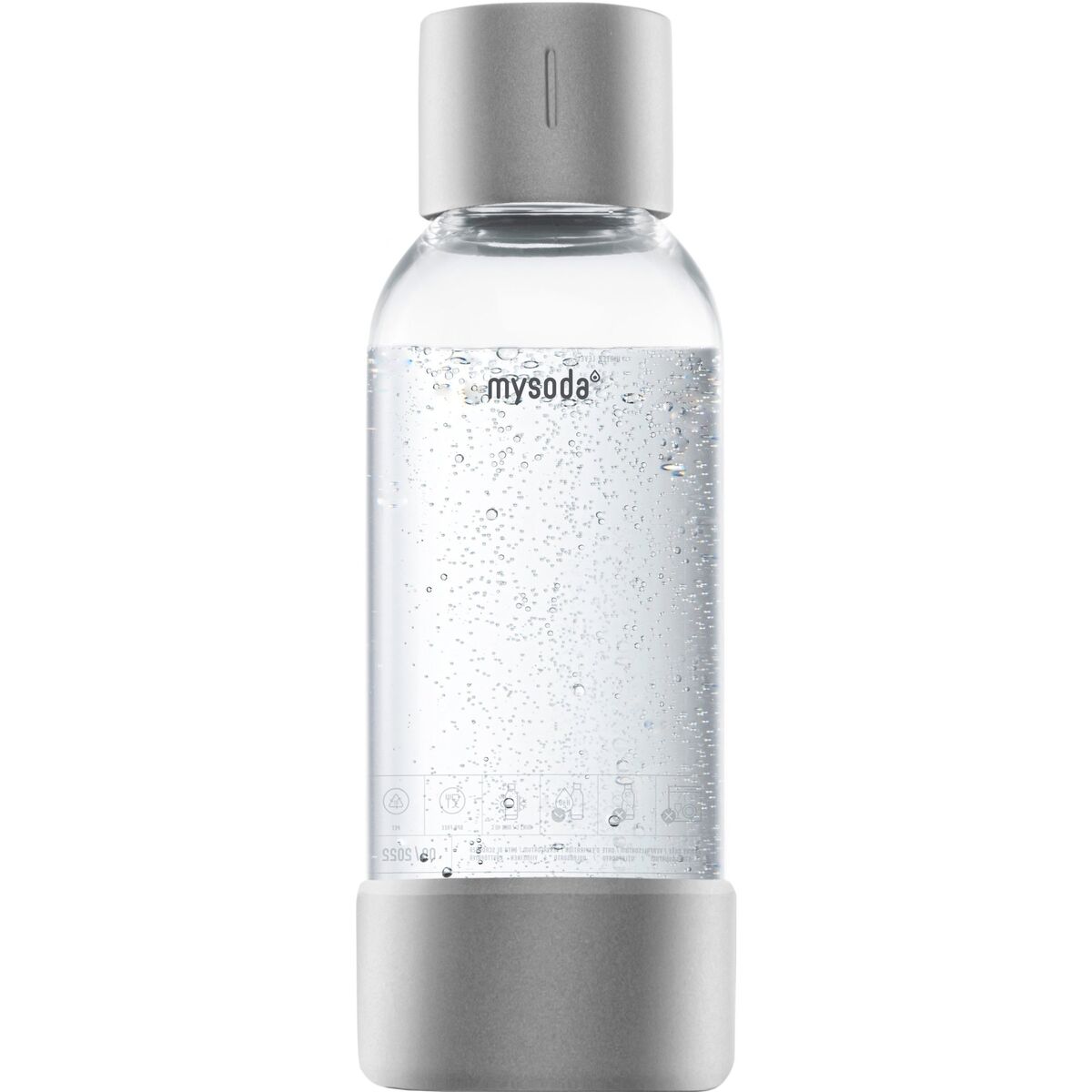 Vattenflaska 0,5 liter, Silver
