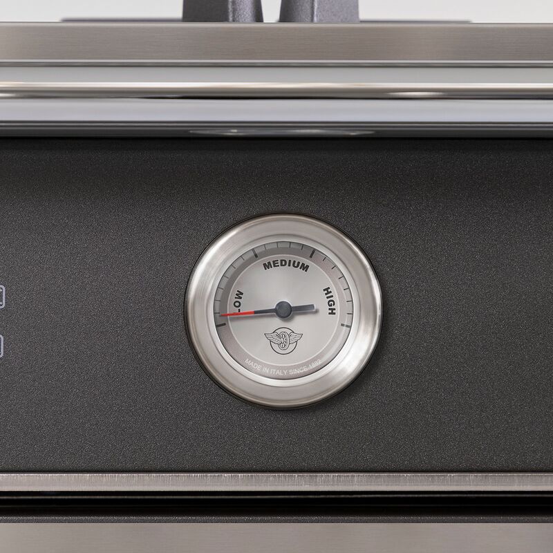 HER106L3ENET Heritage gasspis med trippelugn,100 cm, mattsvart