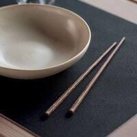 Villa Collection Shoku pöytätabletti 46x35 cm 4-pakkaus, solid black