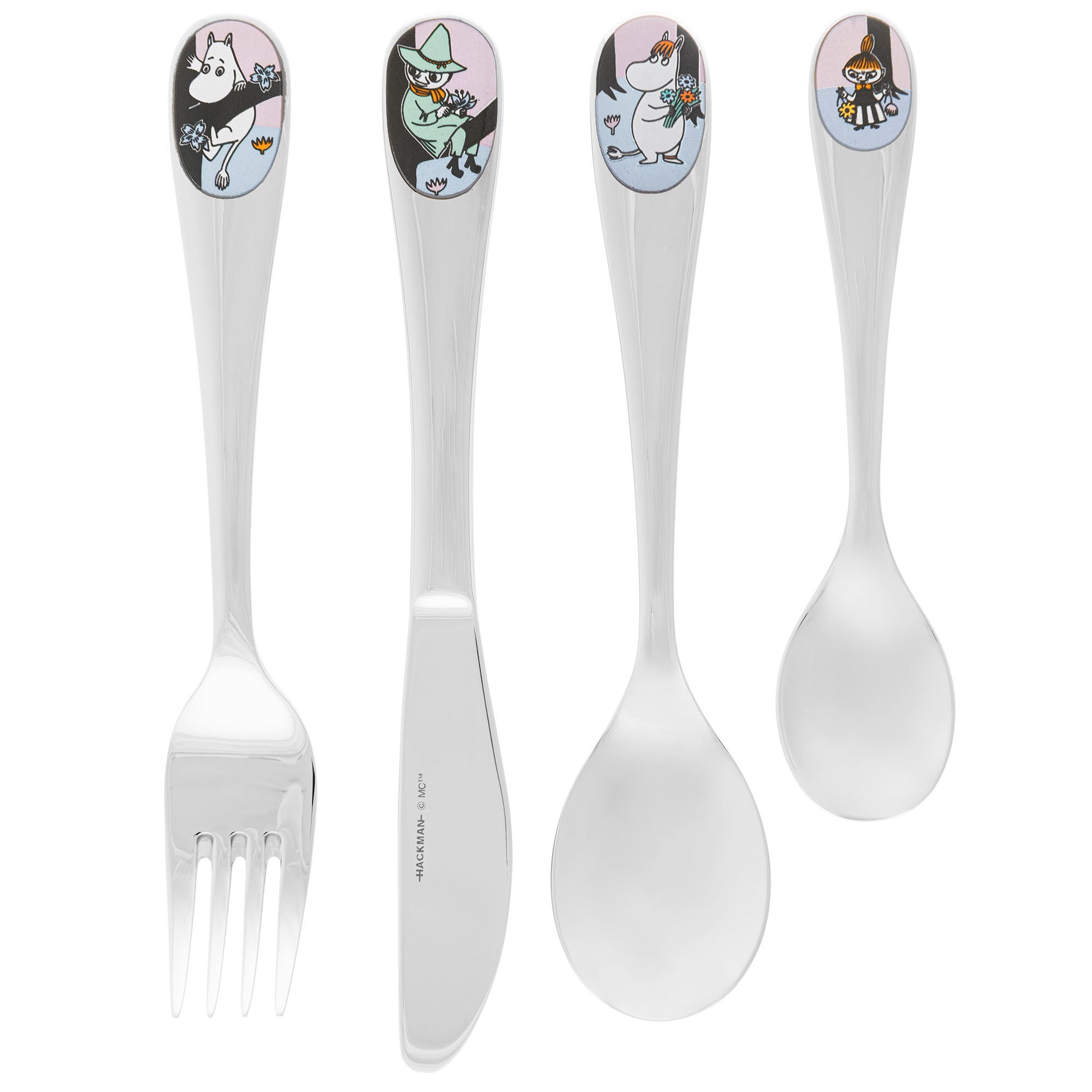 Mumin barnbestick 4 delar, Vänner för alltid