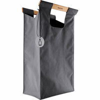Affaldssorteringspose, 28 liter, mørkegrå